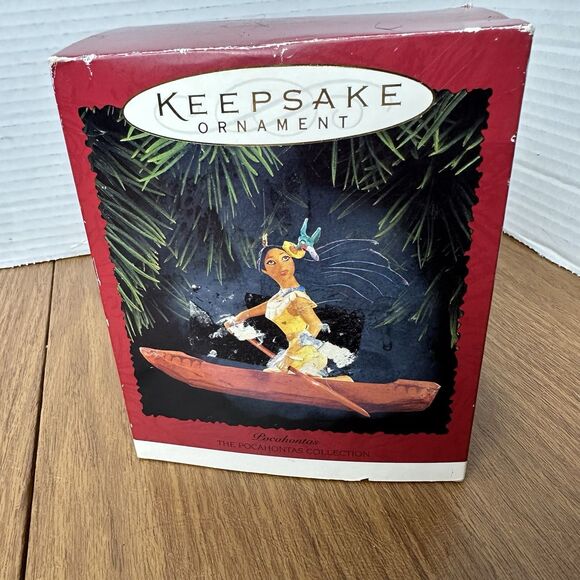 Hallmark Disney Pocahontas Christmas Ornament Handcrafted Vintage Keepsake - Picture 1 of 6